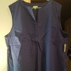 Talbots Sleeveless Shirt
